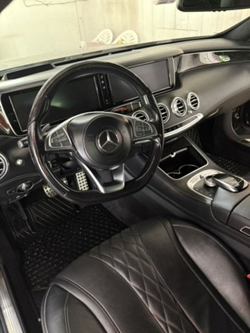 Mercedes interior after a detail