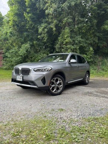 Grey BMW X3 after an exterior detail